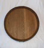 Barrel Top Lazy Susan Plain