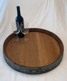 Barrel Top Lazy Susan Plain