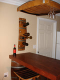 Wine Barrel Stave Wine Rack