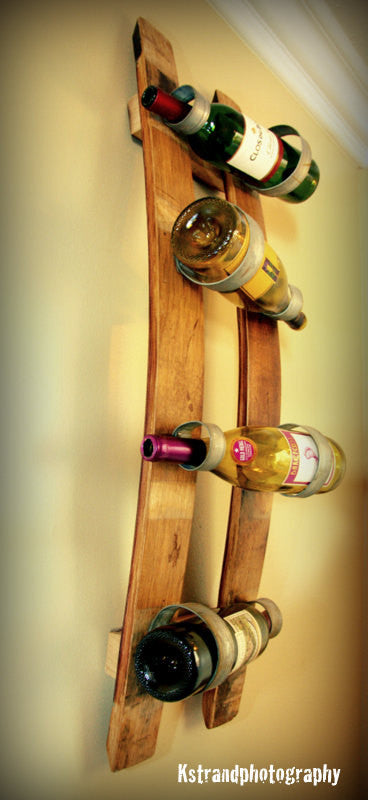 Double Stave Wine Bottle Holder Free shipping