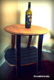 Napa Wine Barrel Side Table