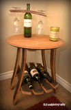 Napa Wine Barrel Side Table
