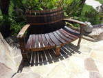 Curved Front Love Seat Bench