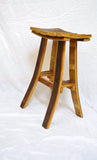 Wine Barrel Bar Stool