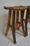 Wine Barrel Bar Stool