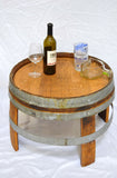 Wine Barrel Side Table
