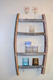 Wine Barrel Stave: Shelving/Spice Rack/Entryway Display