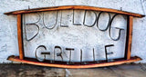 Custom Wine Barrel Sign
