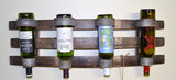 Triple Stave Hanging Wine Bottle Holder