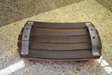 Wine Barrel Stave Serving Platter