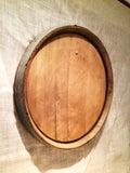 Barrel Head Dart Board Kit with 2 Chalkboard Stave Scorers (No Dart Board)