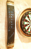 Wine Barrel Stave Chalkboard Dart Scorer