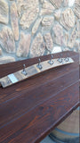 Wine Barrel Stave Coat Rack or Pot Rack