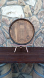 Wine Barrel Art Easel