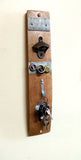 Barrel Stave Bottle Opener & Hook