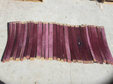 Wine barrel staves  Full barrels worth/Napa wine barrel approximately 26-28 staves