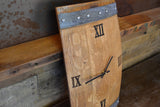 Custom Wine Barrel Stave Clock