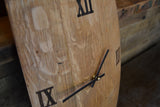 Custom Wine Barrel Stave Clock