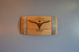 Texas The Lone Star State Wine Barrel Stave Sign