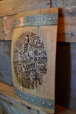 VIVA LA VINO Wine Barrel Stave Sign