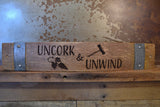 Fun Wine Barrel Stave Signs