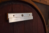 Personalized Reclaimed Wine Barrel Head: Lazy Susan/Wall Art
