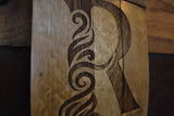 Personalized Family Monogram Wine Barrel Stave Sign