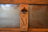 Personalized Initial Beer Bottle Opener
