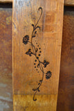 Custom Laser Engraved Wine Barrel Stave Wall Cross