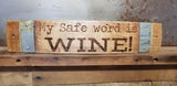 Wine Barrel Stave Signs