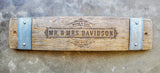 Wedding/Anniversary Wine Barrel Stave Signs