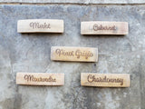 Mini Wine Barrel Stave Signs