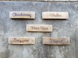 Mini Wine Barrel Stave Signs