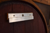 Personalized Family Monogram Reclaimed Wine Barrel Head: Lazy Susan/Wall Art