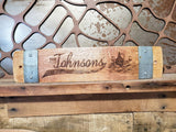 Wedding/Anniversary Wine Barrel Stave Signs