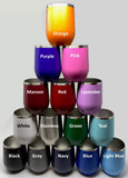 Holiday Wine Tumblers - VARIETY OF SAYINGS