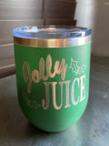 Holiday Wine Tumblers - VARIETY OF SAYINGS