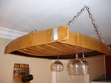 Over Table Wine Glass Holder and Wine Storage