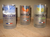 2 Grey Goose Tumbler Drinking Glasses
