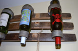 Triple Stave Hanging Wine Bottle Holder