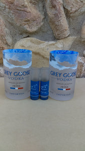 Grey Goose Jumbo Tumbler & Shot glass gift set
