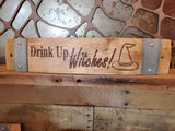 Halloween Wine Barrel Stave Signs